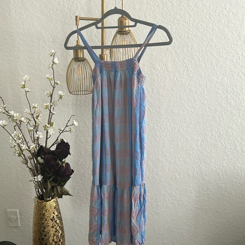 Purple and blue dress. 💜💙 by LOFT. XX-small